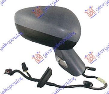 ΚΑΘΡΕΦΤΗΣ ΗΛΕΚΤΡΙΚΟΣ ΘΕΡΜΑΙΝΟΜΕΝΟΣ ΒΑΦΟΜΕΝΟΣ (ΜΕ ΦΛΑΣ & ΑΙΣΘΗΤΗΡΑ) (Α ΠΟΙΟΤΗΤΑ) (CONVEX GLASS) ΔΕΞ