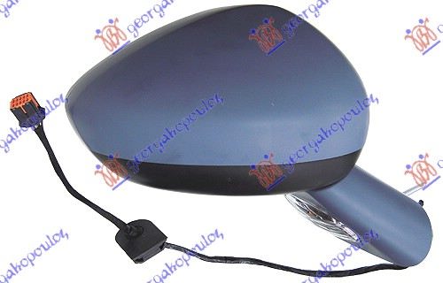 ΚΑΘΡΕΦΤΗΣ ΗΛΕΚΤΡΙΚΟΣ ΘΕΡΜΑΙΝΟΜΕΝΟΣ ΗΛΕΚΤΡΙΚΑ ΑΝΑΚΛΙΝΟΜΕΝΟΣ ΒΑΦΟΜΕΝΟΣ (ΜΕ ΦΛΑΣ & ΑΙΣΘΗΤΗΡΑ) (CONVEX GLASS) ΔΕΞ