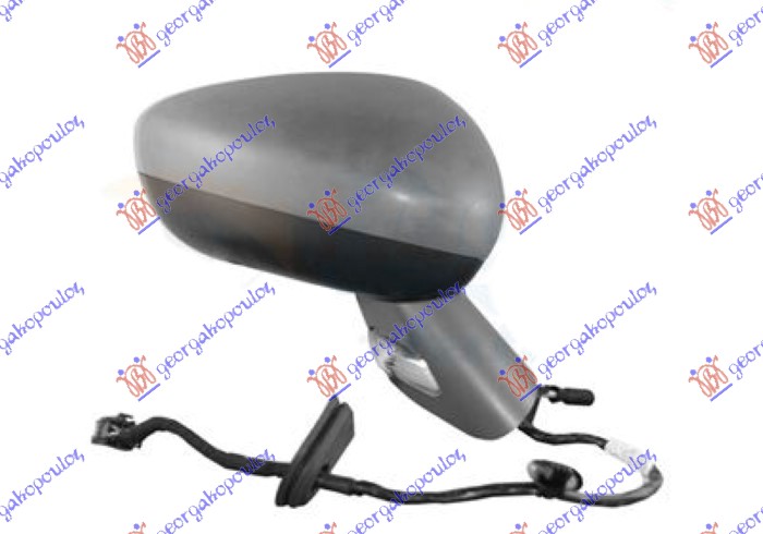 ΚΑΘΡΕΦΤΗΣ ΗΛΕΚΤΡΙΚΟΣ ΘΕΡΜΑΙΝΟΜΕΝΟΣ ΗΛΕΚΤΡΙΚΑ ΑΝΑΚΛΙΝΟΜΕΝΟΣ ΒΑΦΟΜΕΝΟΣ ΜΕ ΜΝΗΜΗ (ΜΕ ΦΛΑΣ & ΑΙΣΘΗΤΗΡΑ) (16 PIN) (CONVEX GLASS) ΔΕΞ