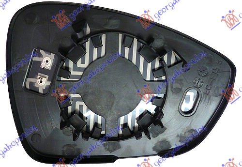 ΚΡΥΣΤΑΛΛΟ ΚΑΘΡΕΦΤΗ ΜΠΛΕ ΘΕΡΜΑΙΝΟΜΕΝΟ (CONVEX GLASS) ΑΡ