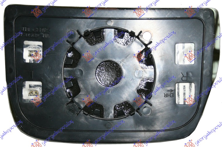 ΚΡΥΣΤΑΛΛΟ ΚΑΘΡΕΦΤΗ ΘΕΡΜΑΙΝΟΜΕΝΟ (ΚΑΤΩ ΚΟΜΜΑΤΙ) (CONVEX GLASS) ΔΕΞ