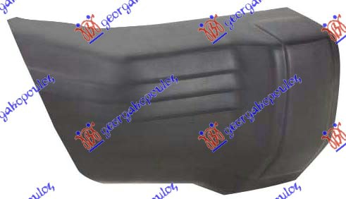 ΑΚΡΟ ΠΡΟΦΥΛΑΚΤΗΡΑ ΕΜΠΡΟΣ ΜΑΥΡΟ (ΧΩΡΙΣ ΤΡΥΠΕΣ ΓΙΑ ΚΟΥΡΜΠΑ) ΔΕΞ