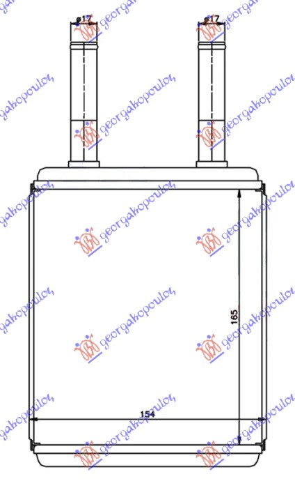 ΨΥΓΕΙΟ ΚΑΛΟΡΙΦΕΡ (165x145x32)
