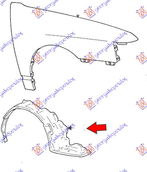 ΘΟΛΟΣ ΕΜΠΡΟΣ ΠΛΑΣΤΙΚΟΣ ΔΕΞ