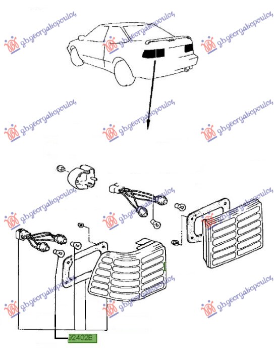 ΦΑΝΟΣ ΠΙΣΩ ΕΞΩ ΔΕΞ