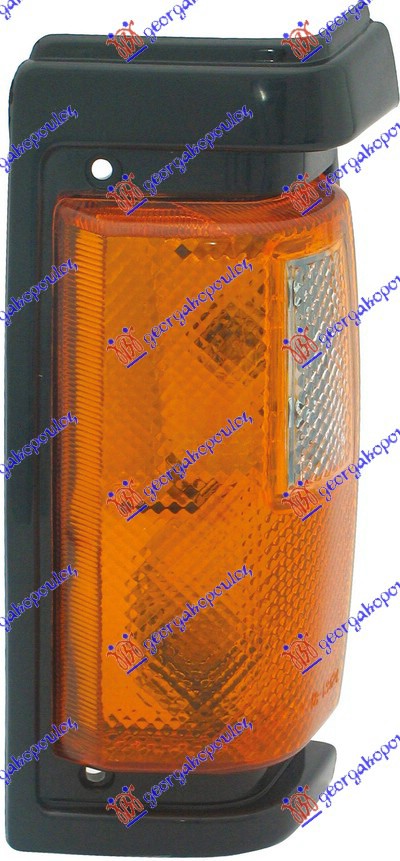 ΓΩΝΙΑ ΦΛΑΣ ΚΙΤΡΙΝΗ (ΜΑΥΡΟ ΠΛΑΙΣΙΟ) ΔΕΞ