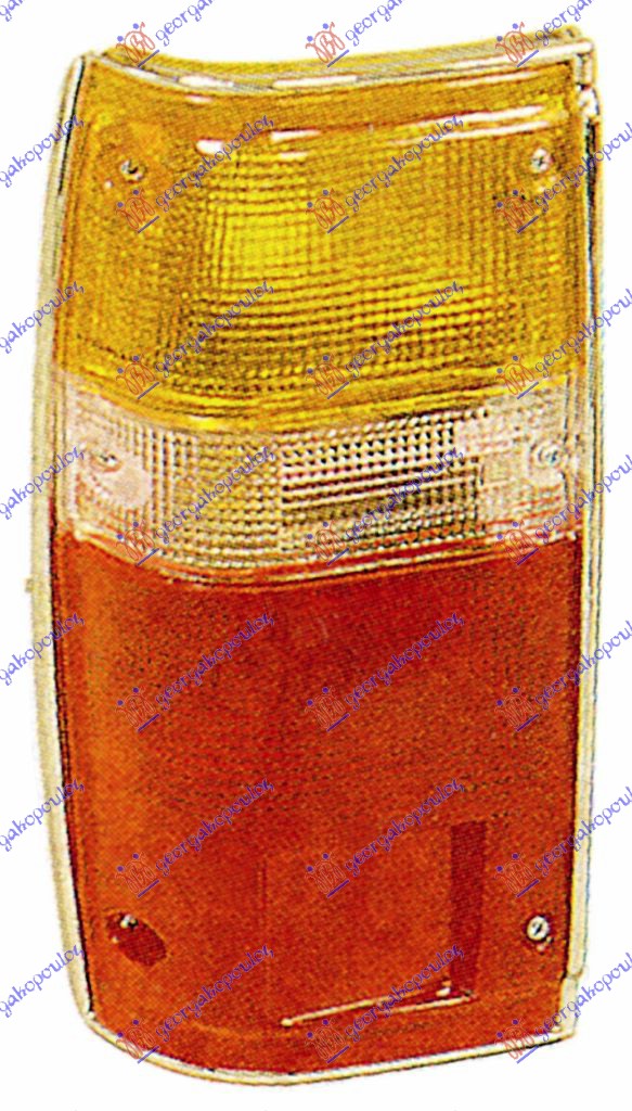 ΦΑΝΟΣ ΠΙΣΩ (ΜΑΥΡΟ ΠΛΑΙΣΙΟ) (DEPO) ΑΡ