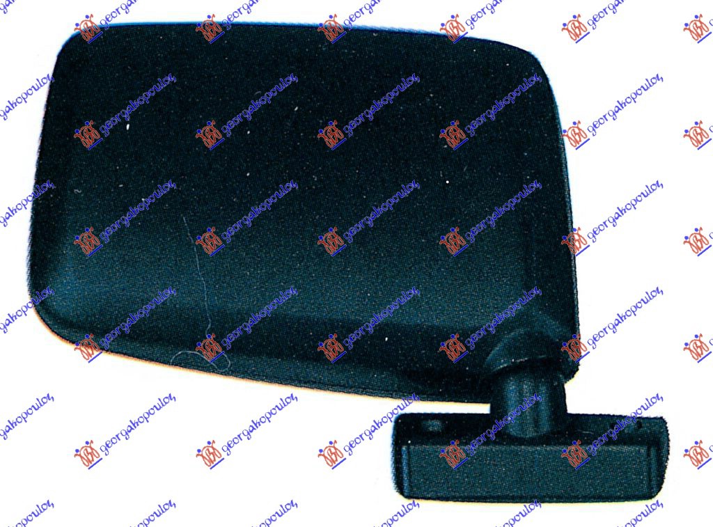 ΚΑΘΡΕΦΤΗΣ ΧΕΙΡΟΚΙΝΗΤΟΣ ΜΑΥΡΟΣ (FLAT GLASS) ΔΕΞ