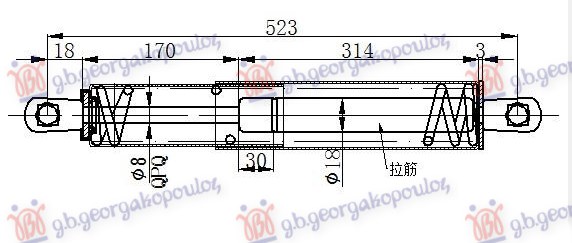 ΑΜΟΡΤΙΣΕΡ ΜΠΑΓΚΑΖ (523L-710N)