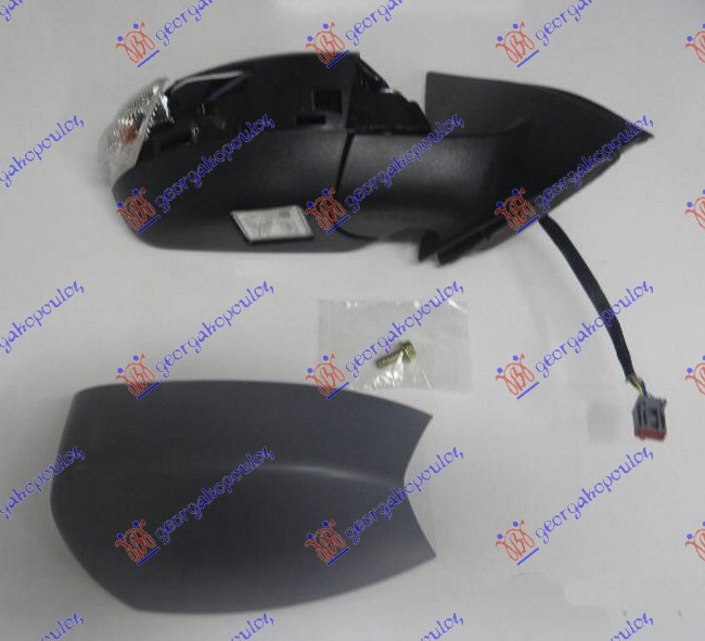 ΚΑΘΡΕΦΤΗΣ ΗΛΕΚΤΡΙΚΟΣ ΘΕΡΜΑΙΝΟΜΕΝΟΣ ΒΑΦΟΜΕΝΟΣ (ΜΕ ΦΛΑΣ & ΦΩΣ ΑΣΦΑΛΕΙΑΣ) (CONVEX GLASS) ΔΕΞ