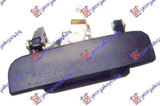 ΧΕΡΟΥΛΙ ΠΟΡΤΑΣ ΚΑΡΟΤΣΑΣ ΜΑΥΡΟ