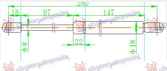 ΑΜΟΡΤΙΣΕΡ ΜΠΑΓΚΑΖ 4Π (280L-440N)