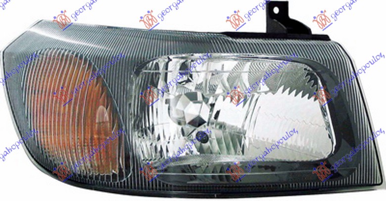 ΦΑΝΟΣ ΕΜΠΡΟΣ ΗΛΕΚΤΡΙΚΟΣ ΜΑΥΡΟΣ (Ε) (TYC) ΔΕΞ