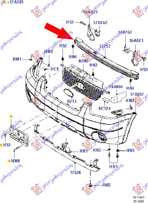 ΤΡΑΒΕΡΣΑ ΠΡΟΦΥΛΑΚΤΗΡΑ ΕΜΠΡΟΣ (Γ)