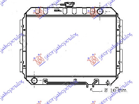 ΨΥΓΕΙΟ 2.3 ΒΕΝΖΙΝΗ ΜΗΧΑΝΙΚΟ/ΑΥΤΟΜΑΤΟ (425x568x34)
