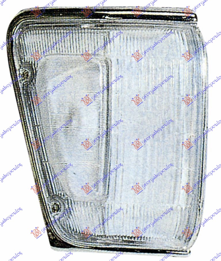 ΓΩΝΙΑ ΦΛΑΣ ΛΕΥΚΗ (ΧΡΩΜΙΟ ΚΟΡΝΙΖΑ) ΔΕΞ