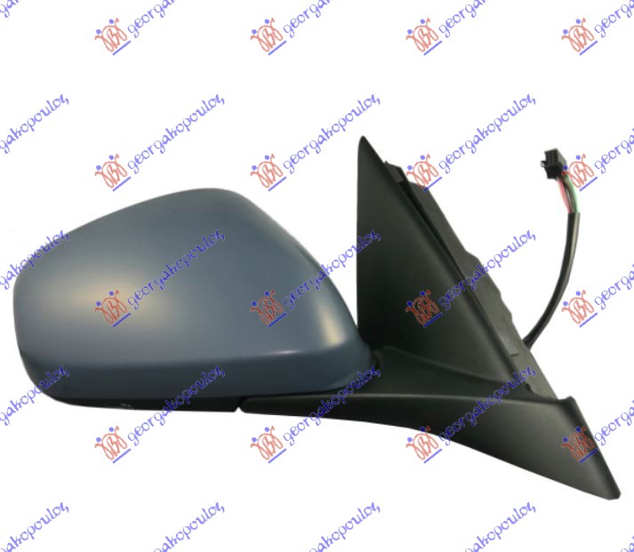 ΚΑΘΡΕΦΤΗΣ ΗΛΕΚΤΡΙΚΟΣ ΘΕΡΜΑΙΝΟΜΕΝΟΣ ΗΛΕΚΤΡΙΚΑ ΑΝΑΚΛΙΝΟΜΕΝΟΣ ΒΑΦΟΜΕΝΟΣ (ΜΕ ΑΙΣΘΗΤΗΡΑ) (CONVEX GLASS) ΔΕΞ