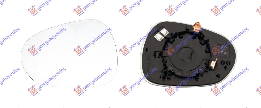 ΚΡΥΣΤΑΛΛΟ ΚΑΘΡΕΦΤΗ ΘΕΡΜΑΙΝΟΜΕΝΟ (CONVEX GLASS) ΑΡ