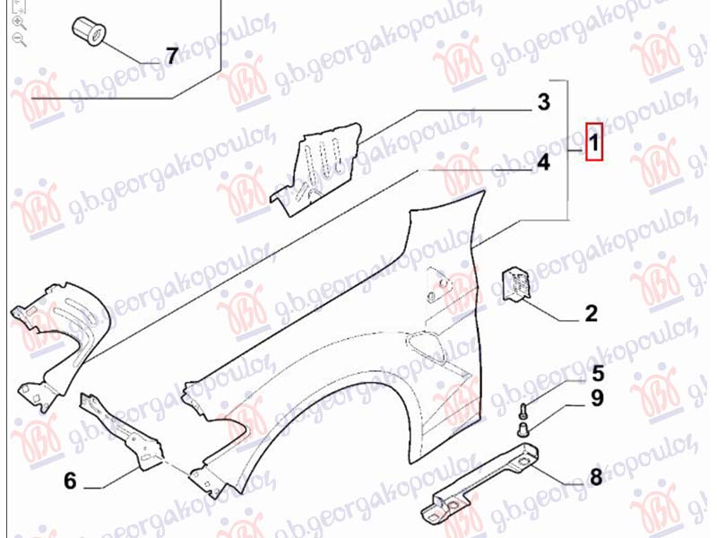 ΦΤΕΡΟ ΕΜΠΡΟΣ (Γ) ΔΕΞ