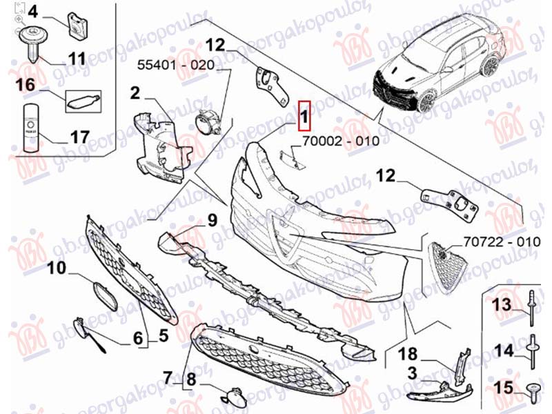 ΠΡΟΦΥΛΑΚΤΗΡΑΣ ΕΜΠΡΟΣ (ΜΕ 2 PDC & ΠΙΤΣΙΛΙΣΤΗΡΙΑ) (Γ)