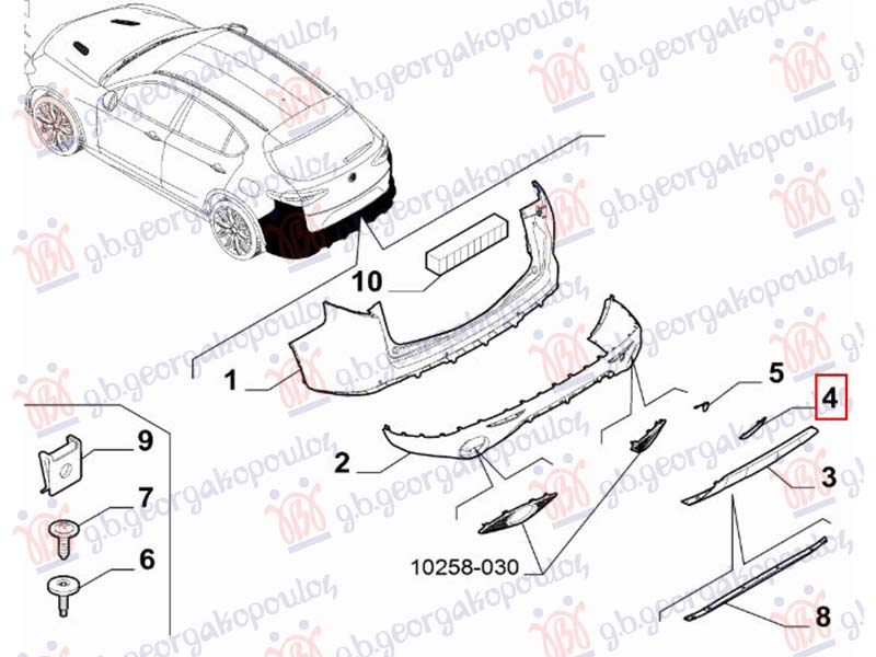 ΑΝΤΑΝΑΚΛΑΣΤΙΚΟ ΠΡΟΦΥΛΑΚΤΗΡΑ ΠΙΣΩ (Γ) ΔΕΞ