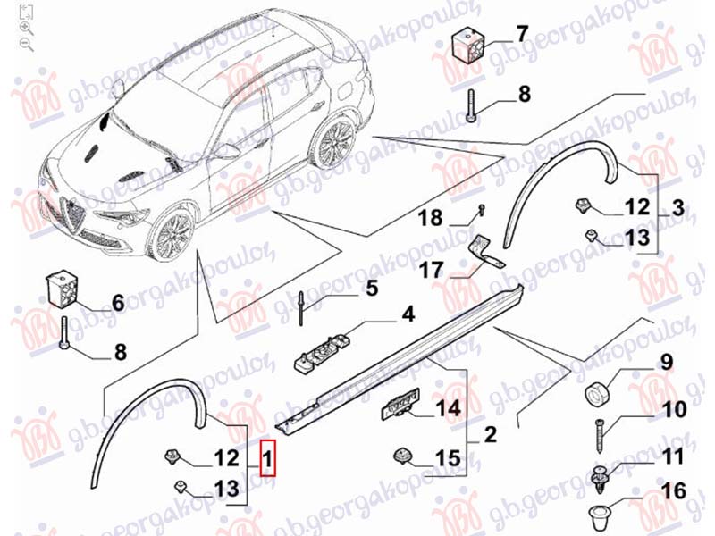 ΚΟΥΡΜΠΑ ΕΜΠΡΟΣ ΠΛΑΣΤΙΚΗ (Γ) ΔΕΞ