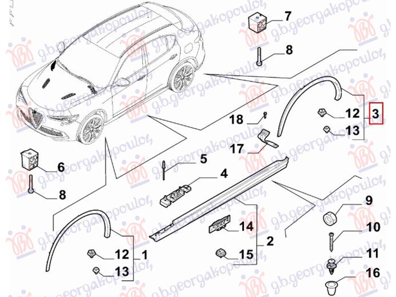 ΚΟΥΡΜΠΑ ΠΙΣΩ ΠΛΑΣΤΙΚΗ (Γ) ΑΡ