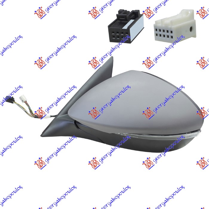 ΚΑΘΡΕΦΤΗΣ ΗΛΕΚΤΡΙΚΟΣ ΘΕΡΜΑΙΝΟΜΕΝΟΣ ΒΑΦΟΜΕΝΟΣ ΜΕ ΜΝΗΜΗ (ΜΕ ΦΛΑΣ) (CONVEX GLASS) ΑΡ