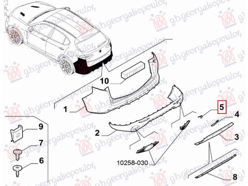 ΚΑΛΥΜΜΑ ΓΑΝΤΖΟΥ ΠΙΣΩ (Γ)