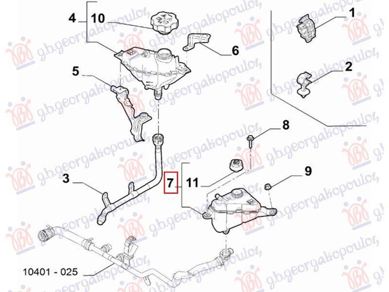 ΔΟΧΕΙΟ ΝΕΡΟΥ ΨΥΓΕΙΟΥ (2.0L) (Γ)