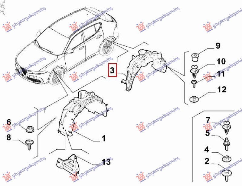 ΘΟΛΟΣ ΠΙΣΩ ΠΛΑΣΤΙΚΟΣ (Γ) ΔΕΞ