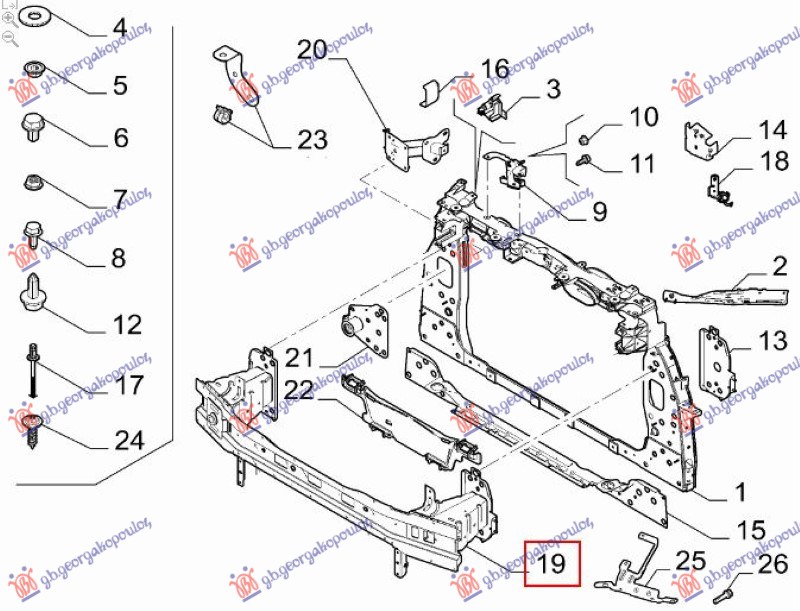ΤΡΑΒΕΡΣΑ ΠΡΟΦΥΛΑΚΤΗΡΑ ΕΜΠΡΟΣ (Γ)
