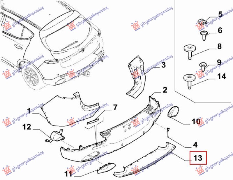 ΠΛΑΣΤΙΚΟ ΠΡΟΦΥΛΑΚΤΗΡΑ ΠΙΣΩ ΚΑΤΩ (Γ)