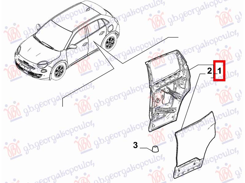 ΠΟΡΤΑ ΠΙΣΩ (Γ) ΑΡ