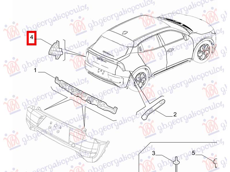 ΒΑΣΗ ΠΡΟΦΥΛΑΚΤΗΡΑ ΠΙΣΩ (Γ) ΑΡ