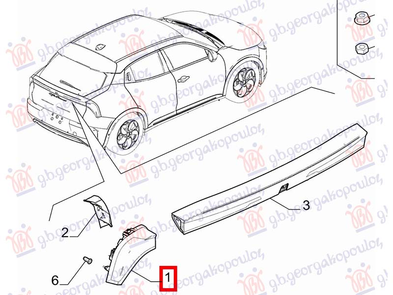 ΦΑΝΟΣ ΠΙΣΩ ΕΞΩ (Γ) ΑΡ