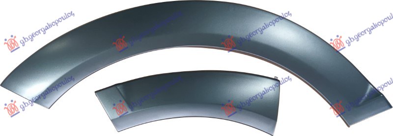 ΚΟΥΡΜΠΑ ΦΤΕΡΟΥ ΕΜΠΡΟΣ ΠΛΑΣΤΙΚΗ ΒΑΦΟΜΕΝΗ (OFFROAD) (2 ΤΕΜΑΧΙΑ) ΑΡ