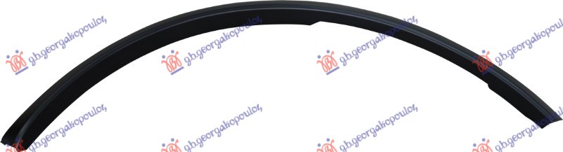 ΚΟΥΡΜΠΑ ΦΤΕΡΟΥ ΕΜΠΡΟΣ ΠΛΑΣΤΙΚΗ ΒΑΦΟΜΕΝΗ (S-LINE) ΔΕΞ