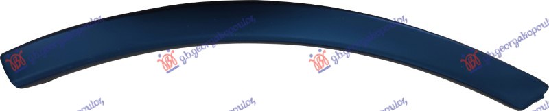 ΚΟΥΡΜΠΑ ΠΟΡΤΑΣ ΠΙΣΩ ΠΛΑΣΤΙΚΗ ΒΑΦΟΜΕΝΗ (S-LINE) ΔΕΞ