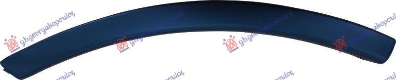 ΚΟΥΡΜΠΑ ΠΟΡΤΑΣ ΠΙΣΩ ΠΛΑΣΤΙΚΗ ΒΑΦΟΜΕΝΗ (S-LINE) ΑΡ