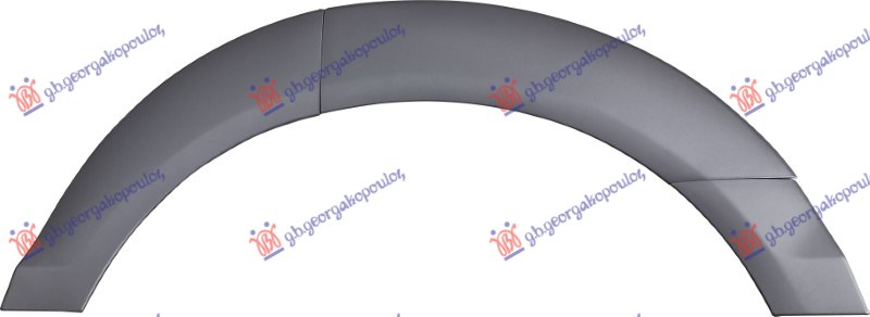 ΚΟΥΡΜΠΑ ΦΤΕΡΟΥ ΠΙΣΩ ΠΛΑΣΤΙΚΗ ΒΑΦΟΜΕΝΗ (OFFROAD) (2 ΤΕΜΑΧΙΑ) ΑΡ