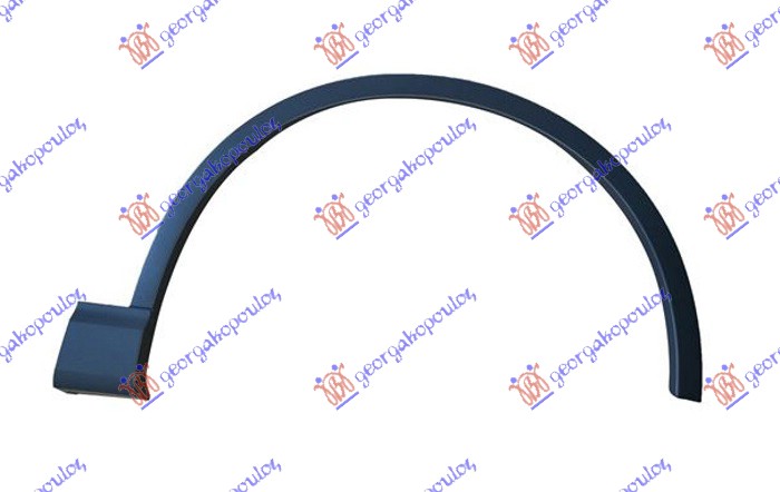 ΚΟΥΡΜΠΑ ΦΤΕΡΟΥ ΕΜΠΡΟΣ ΠΛΑΣΤΙΚΗ (S-LINE/SQ7) ΔΕΞ