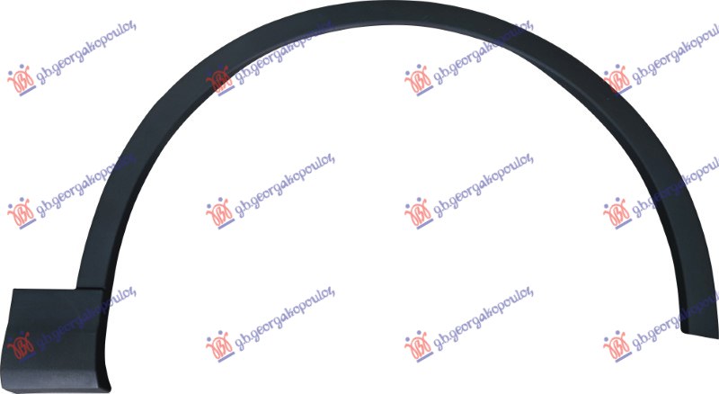 ΚΟΥΡΜΠΑ ΦΤΕΡΟΥ ΕΜΠΡΟΣ ΠΛΑΣΤΙΚΗ ΜΑΥΡΗ ΔΕΞ