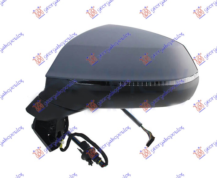 ΚΑΘΡΕΦΤΗΣ ΗΛΕΚΤΡΙΚΟΣ ΘΕΡΜΑΙΝΟΜΕΝΟΣ ΗΛΕΚΤΡΙΚΑ ΑΝΑΚΛΙΝΟΜΕΝΟΣ ΒΑΦΟΜΕΝΟΣ (ΜΕ ΦΛΑΣ & ΜΝΗΜΗ) (15 PIN) (Α ΠΟΙΟΤΗΤΑ) (ASPHERICAL GLASS) ΑΡ