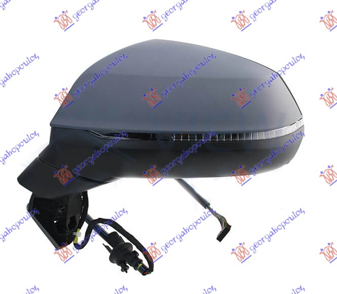 ΚΑΘΡΕΦΤΗΣ ΗΛΕΚΤ. ΘΕΡΜΑΙΝ. ΗΛ. ΑΝΑΚΛ. ΒΑΦΟΜ. (ΜΕ ΦΛΑΣ & ΜΝΗΜΗ) (LANE ASSIST) (15 PIN) (Α ΠΟΙΟΤΗΤΑ) (ASPHERICAL GLASS) ΑΡ