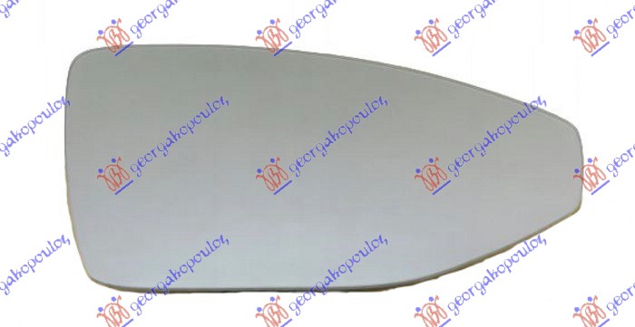 ΚΡΥΣΤΑΛΛΟ ΚΑΘΡΕΦΤΗ ΘΕΡΜΑΙΝΟΜΕΝΟ 2PIN (CONVEX GLASS) ΔΕΞ