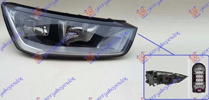 ΦΑΝΟΣ ΕΜΠΡΟΣ ΗΛΕΚΤΡΙΚΟΣ (HELLA) ΔΕΞ