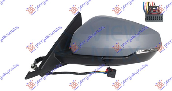 ΚΑΘΡΕΦΤΗΣ ΗΛΕΚΤΡΙΚΟΣ ΘΕΡΜΑΙΝΟΜΕΝΟΣ ΗΛΕΚΤΡΙΚΑ ΑΝΑΚΛΙΝΟΜΕΝΟΣ ΒΑΦΟΜΕΝΟΣ (ΜΕ ΦΛΑΣ) (Α ΠΟΙΟΤΗΤΑ) 8 PIN (ASPHERICAL GLASS) ΑΡ