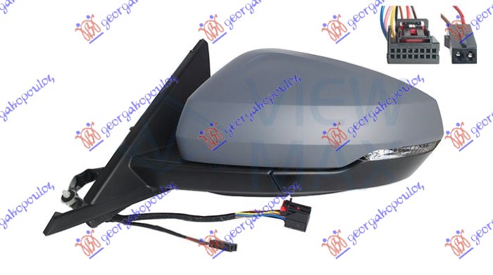 ΚΑΘΡΕΦΤΗΣ ΗΛΕΚΤΡΙΚΟΣ ΘΕΡΜΑΙΝΟΜΕΝΟΣ ΗΛΕΚΤΡΙΚΑ ΑΝΑΚΛΙΝΟΜΕΝΟΣ ΒΑΦΟΜΕΝΟΣ (ΜΕ ΦΛΑΣ & BLIS) (Α ΠΟΙΟΤΗΤΑ) 10 PIN (ASPHERICAL GLASS) ΑΡ