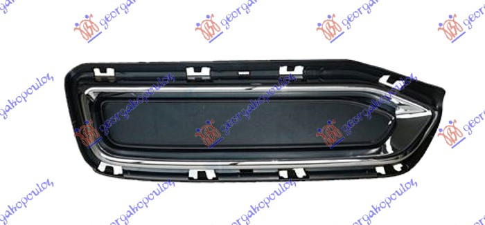 ΔΙΑΚΟΣΜΗΤΙΚΟ ΠΛΑΙΣΙΟ ΣΠΟΙΛΕΡ ΠΡΟΦΥΛΑΚΤΗΡΑ ΠΙΣΩ ΧΡΩΜΙΟ (SEDAN/S.W.) (S-LINE) ΔΕΞ